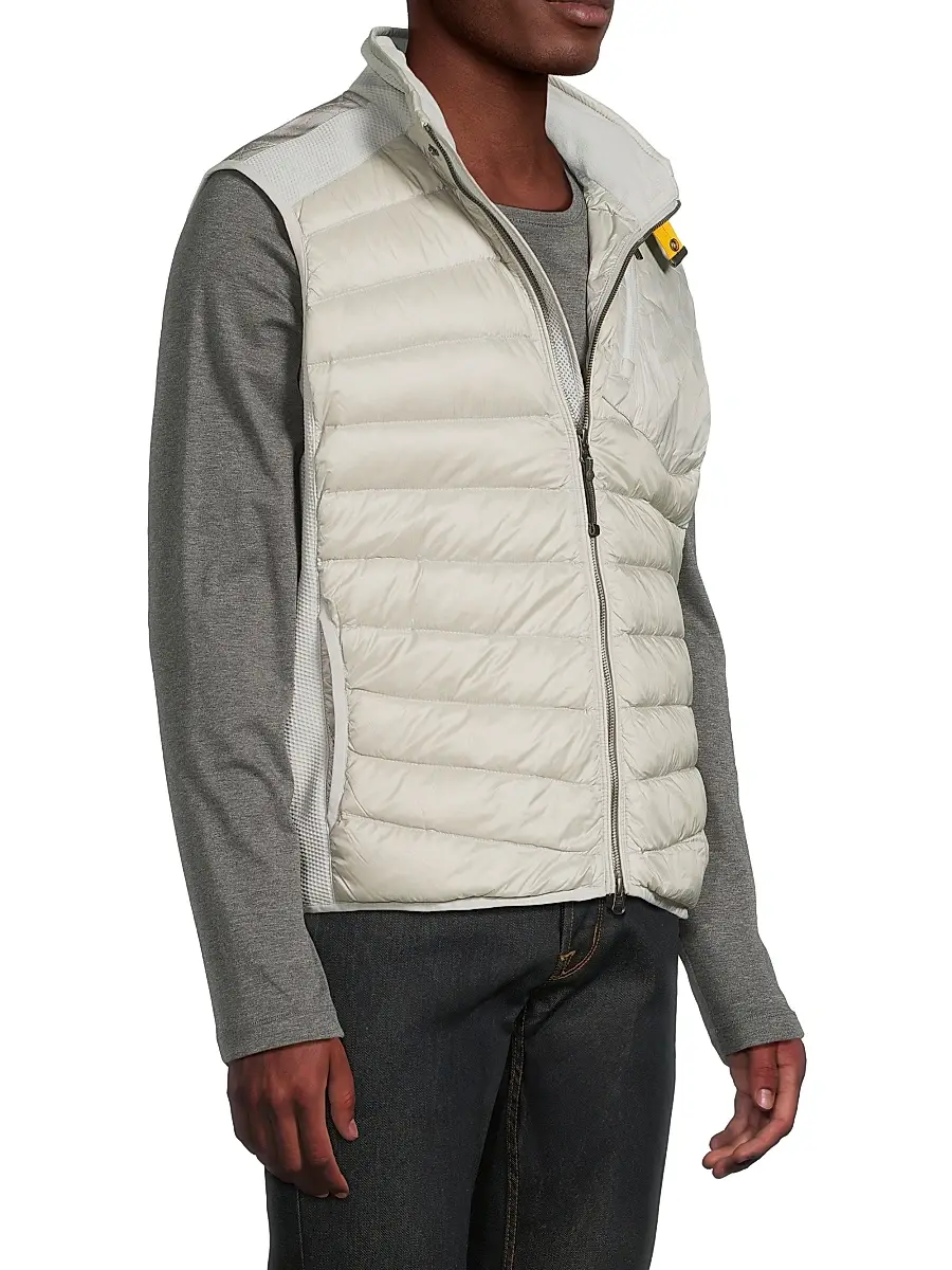 Parajumpers Men's Zavier Stand-Collar Slim-Fit Puffer Vest | Thumbnail 4