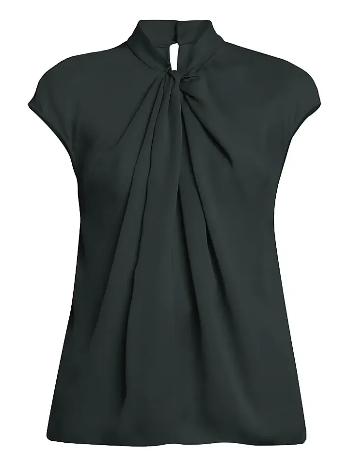 Women's Double Georgette Washed Silk Shirt