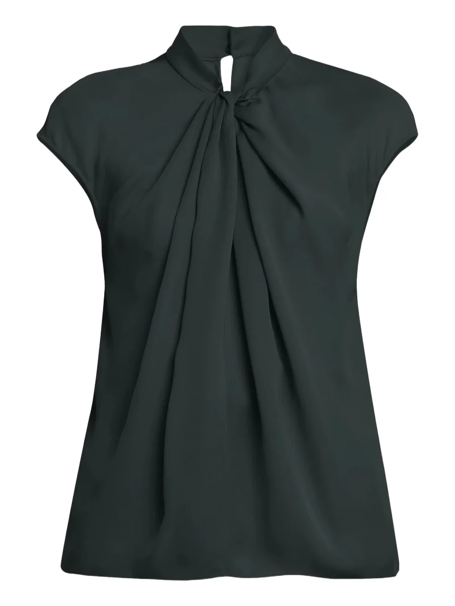 Women's Double Georgette Washed Silk Shirt