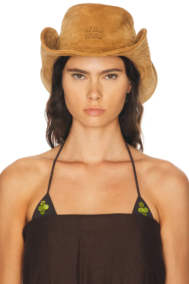 Miu Miu Cowboy Hat | Thumbnail 6 Miu Miu Cowboy Hat | Thumbnail 6