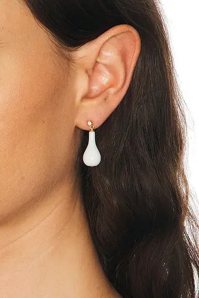 TOTEME Crystal Drop Earrings | Thumbnail 2