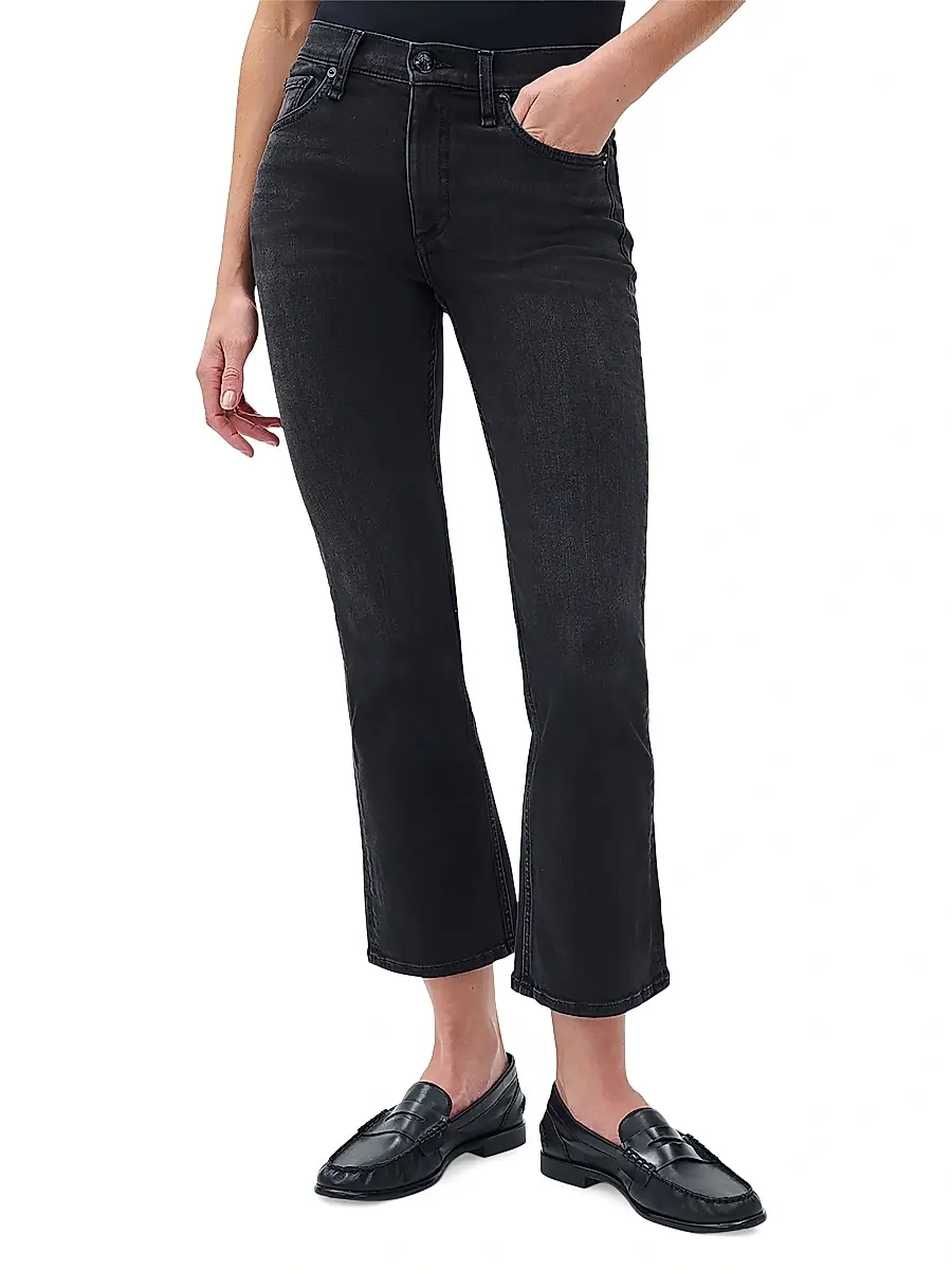 rag & bone Women's Flexi Peyton High-Rise Ankle Bootcut Jeans | Thumbnail 3 rag & bone Women's Flexi Peyton High-Rise Ankle Bootcut Jeans | Thumbnail 3