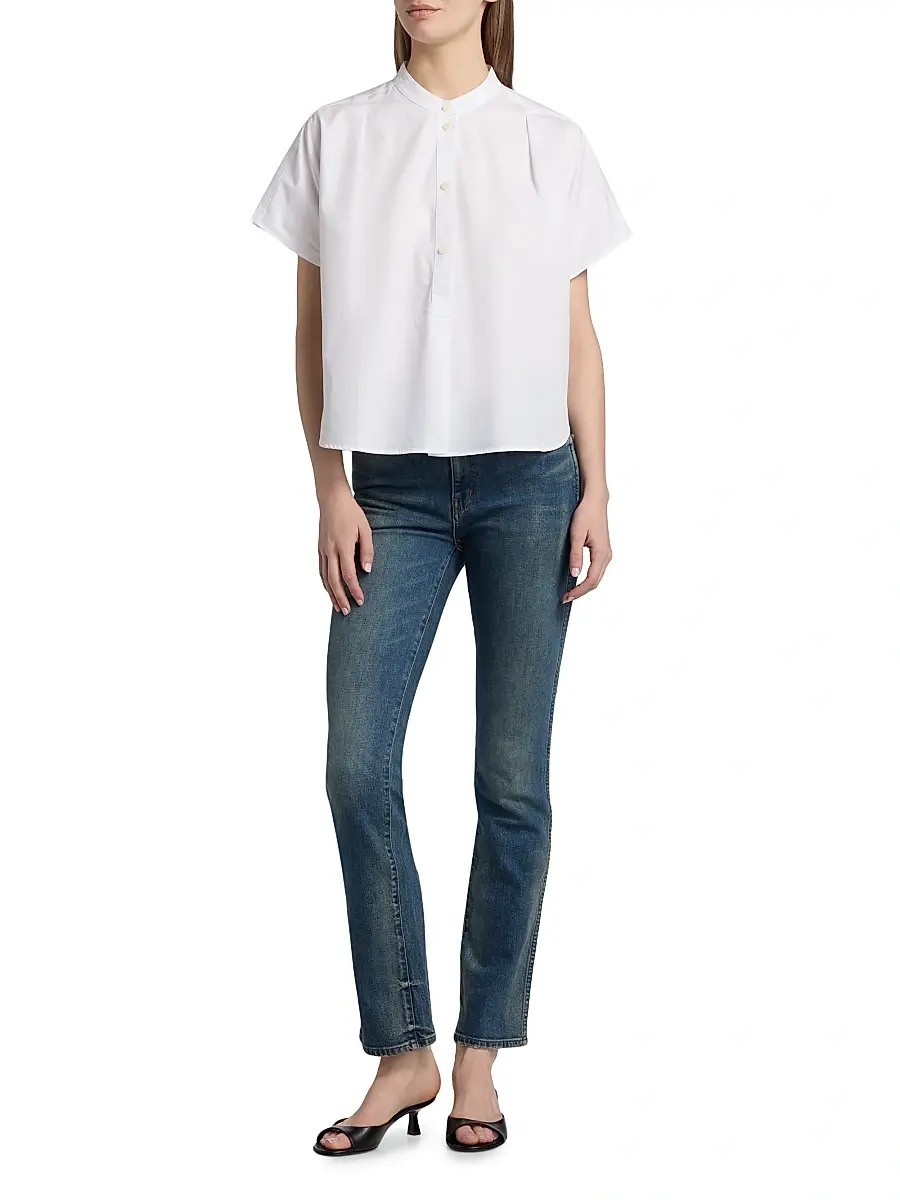 Jamie Haller Women's The Amalfi Cotton Shirt | Thumbnail 2