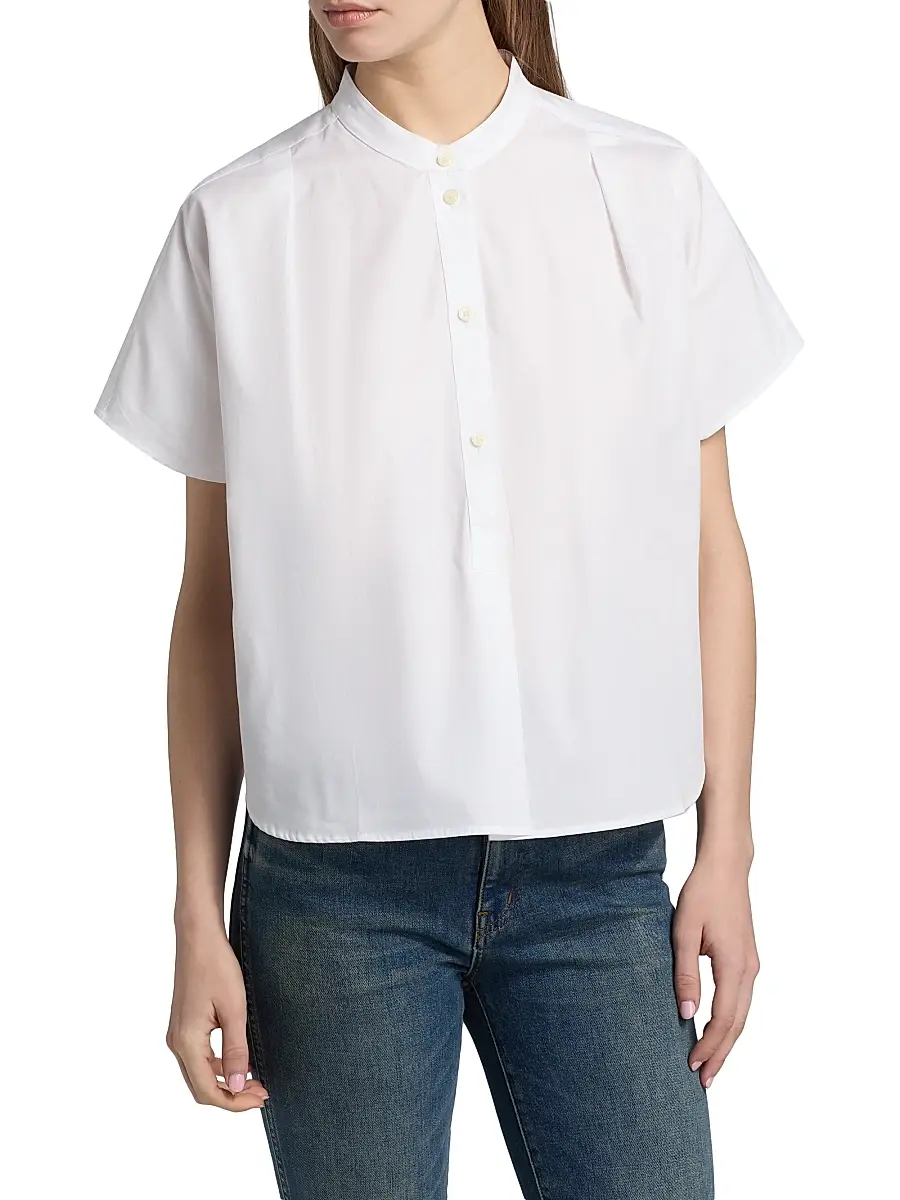 Jamie Haller Women's The Amalfi Cotton Shirt | Thumbnail 3