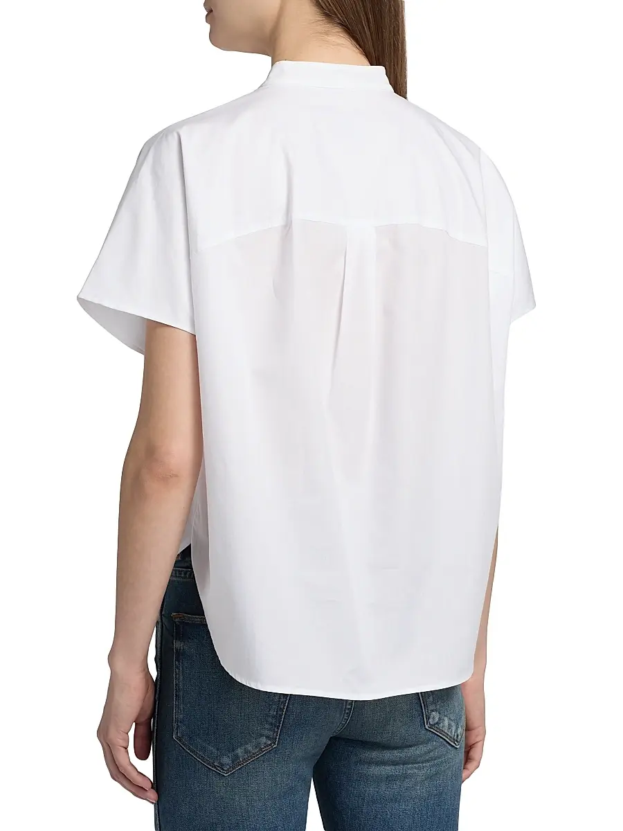 Jamie Haller Women's The Amalfi Cotton Shirt | Thumbnail 5