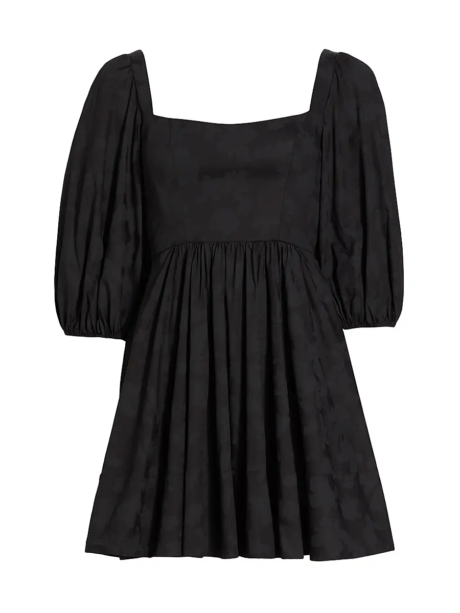 Michelle Smith Women's x Saks Claudia Balloon-Sleeve Minidress | Image 1 Michelle Smith Women's x Saks Claudia Balloon-Sleeve Minidress | Image 1