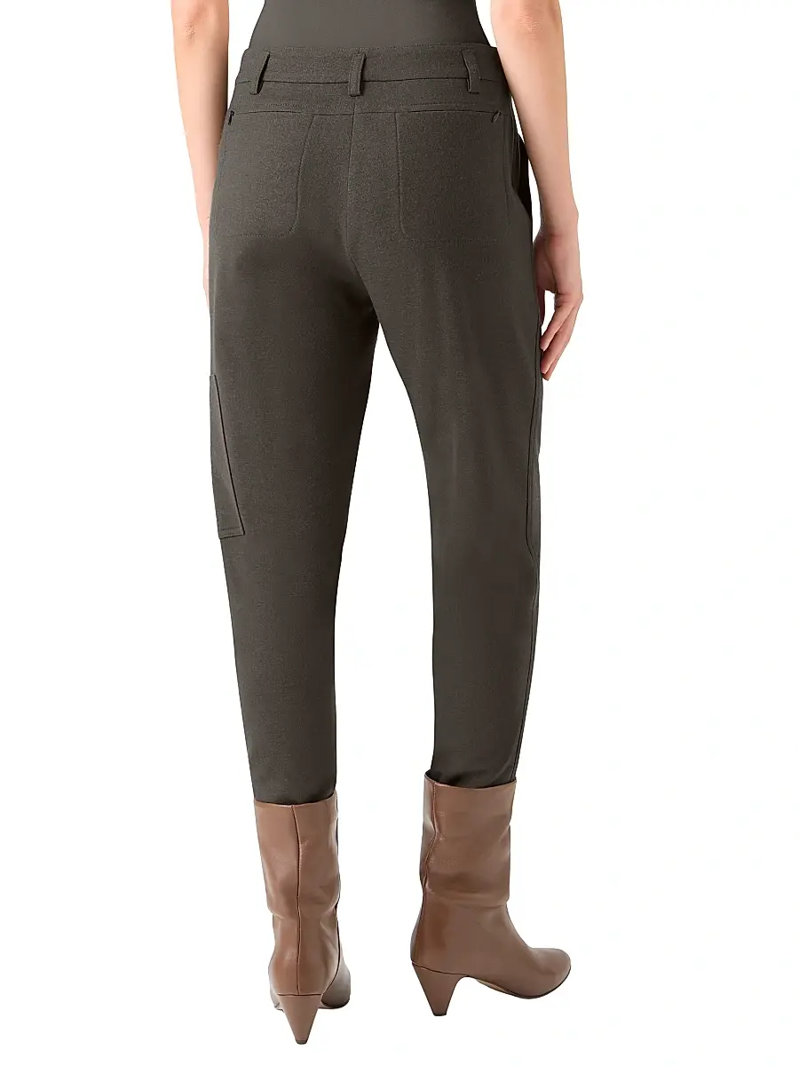 Akris punto Women's Milla Wool Cargo Pants | Thumbnail 4
