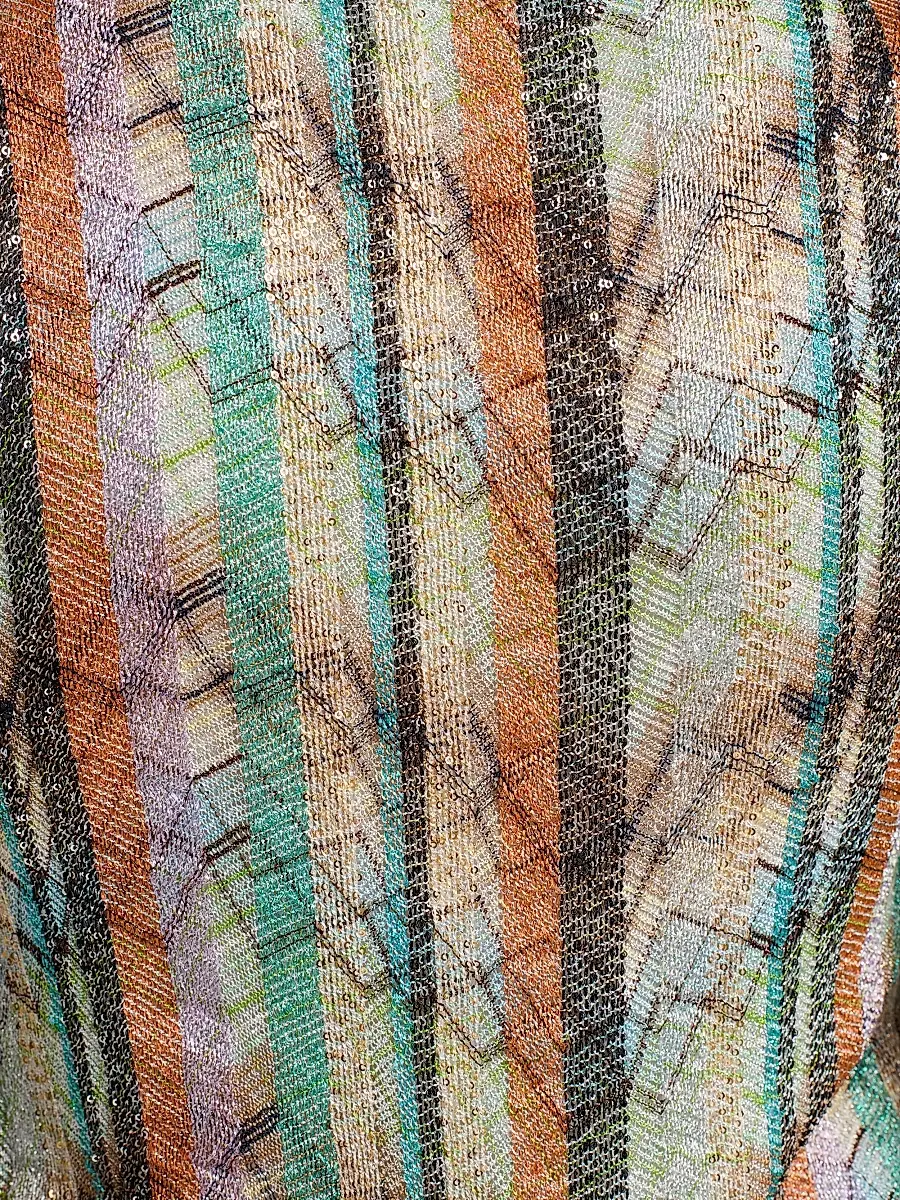 Missoni Women's Chevron & Striped Minidress - Light Multi | Thumbnail 7 Missoni Women's Chevron & Striped Minidress - Light Multi | Thumbnail 7
