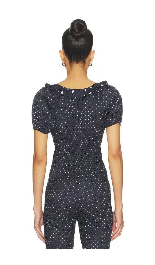 WeWoreWhat Ruffle Button Up Top | Thumbnail 3 WeWoreWhat Ruffle Button Up Top | Thumbnail 3