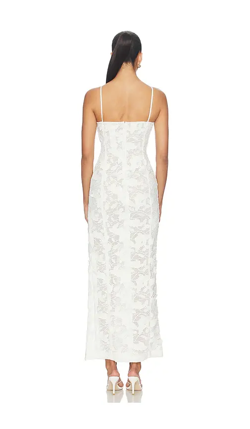 BLUMARINE Macrame Lace Dress | Thumbnail 3 BLUMARINE Macrame Lace Dress | Thumbnail 3