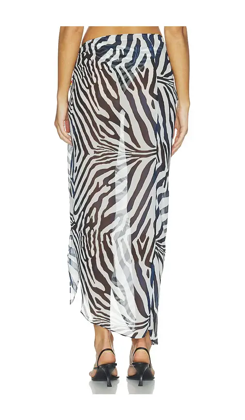 SEVEN WONDERS Xyla Front Tie Maxi Skirt | Thumbnail 4