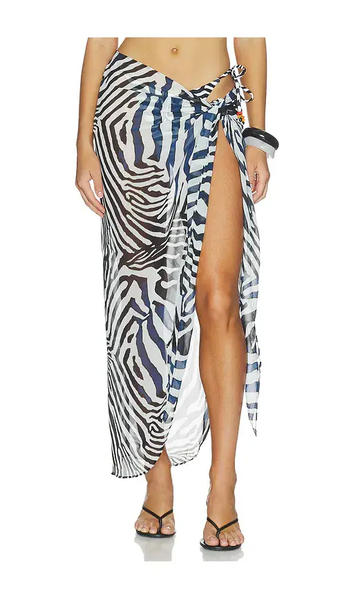 SEVEN WONDERS Xyla Front Tie Maxi Skirt | Image 1 SEVEN WONDERS Xyla Front Tie Maxi Skirt | Image 1
