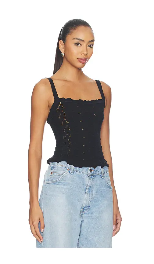 Free People x REVOLVE x Revolve So Soft Femme Square Neck Cami | Thumbnail 2