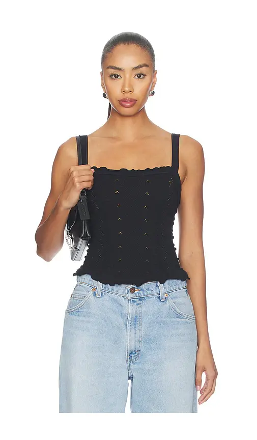 Free People x REVOLVE x Revolve So Soft Femme Square Neck Cami | Image 1 Free People x REVOLVE x Revolve So Soft Femme Square Neck Cami | Image 1