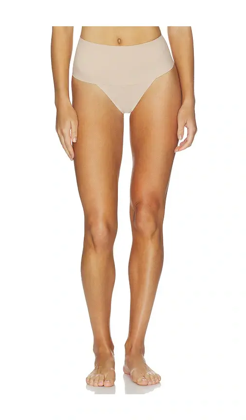 Spanx Supersmooth Undie-tectable Thong | Image 1 Spanx Supersmooth Undie-tectable Thong | Image 1