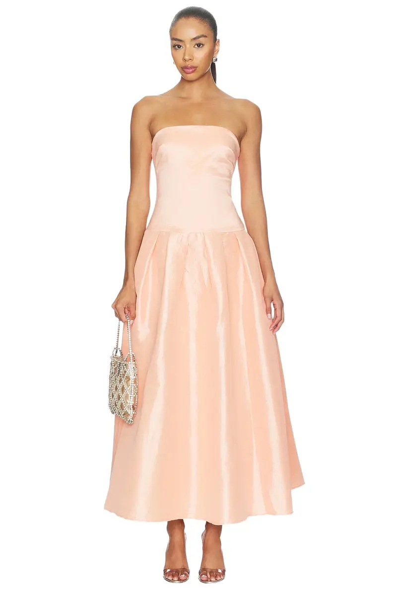 MORE TO COME Cambria Strapless Dress