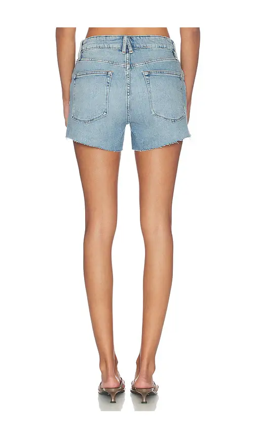 GOOD AMERICAN Vintage Mid Shorts | Thumbnail 4 GOOD AMERICAN Vintage Mid Shorts | Thumbnail 4
