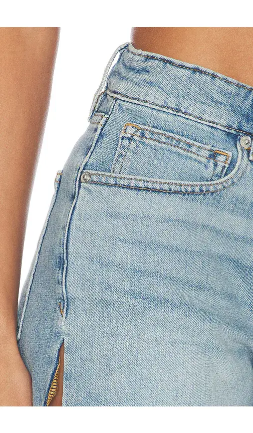 GOOD AMERICAN Vintage Mid Shorts | Thumbnail 6 GOOD AMERICAN Vintage Mid Shorts | Thumbnail 6