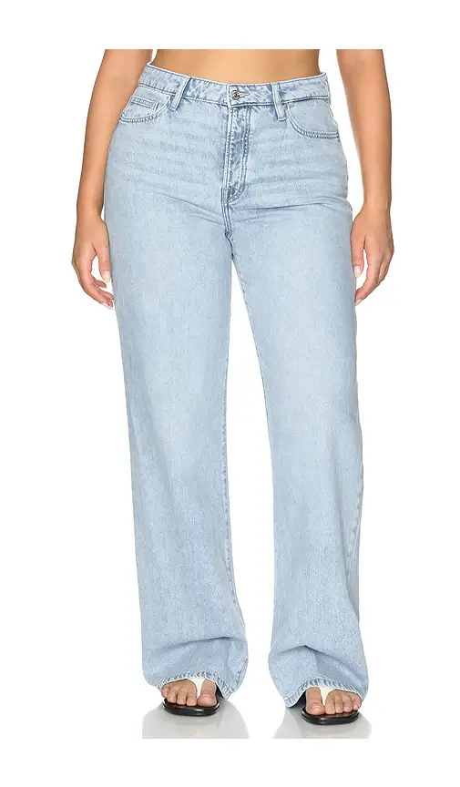 GOOD AMERICAN Weightless High Wide Jeans | Thumbnail 2 GOOD AMERICAN Weightless High Wide Jeans | Thumbnail 2