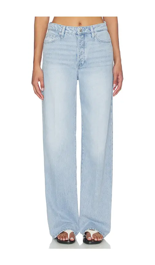 GOOD AMERICAN Weightless High Wide Jeans | Image 1 GOOD AMERICAN Weightless High Wide Jeans | Image 1