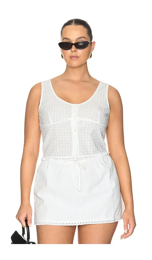 GOOD AMERICAN The Eyelet Top | Thumbnail 2 GOOD AMERICAN The Eyelet Top | Thumbnail 2