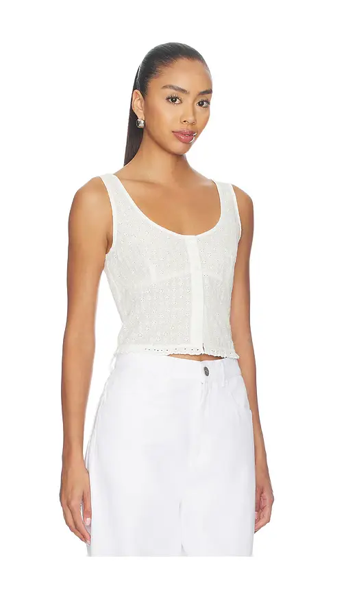 GOOD AMERICAN The Eyelet Top | Thumbnail 3 GOOD AMERICAN The Eyelet Top | Thumbnail 3