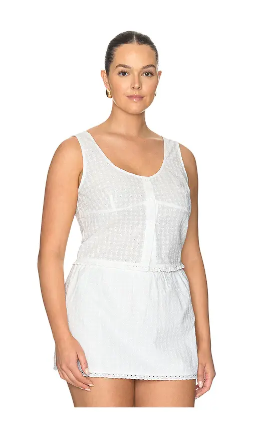 GOOD AMERICAN The Eyelet Top | Thumbnail 4 GOOD AMERICAN The Eyelet Top | Thumbnail 4