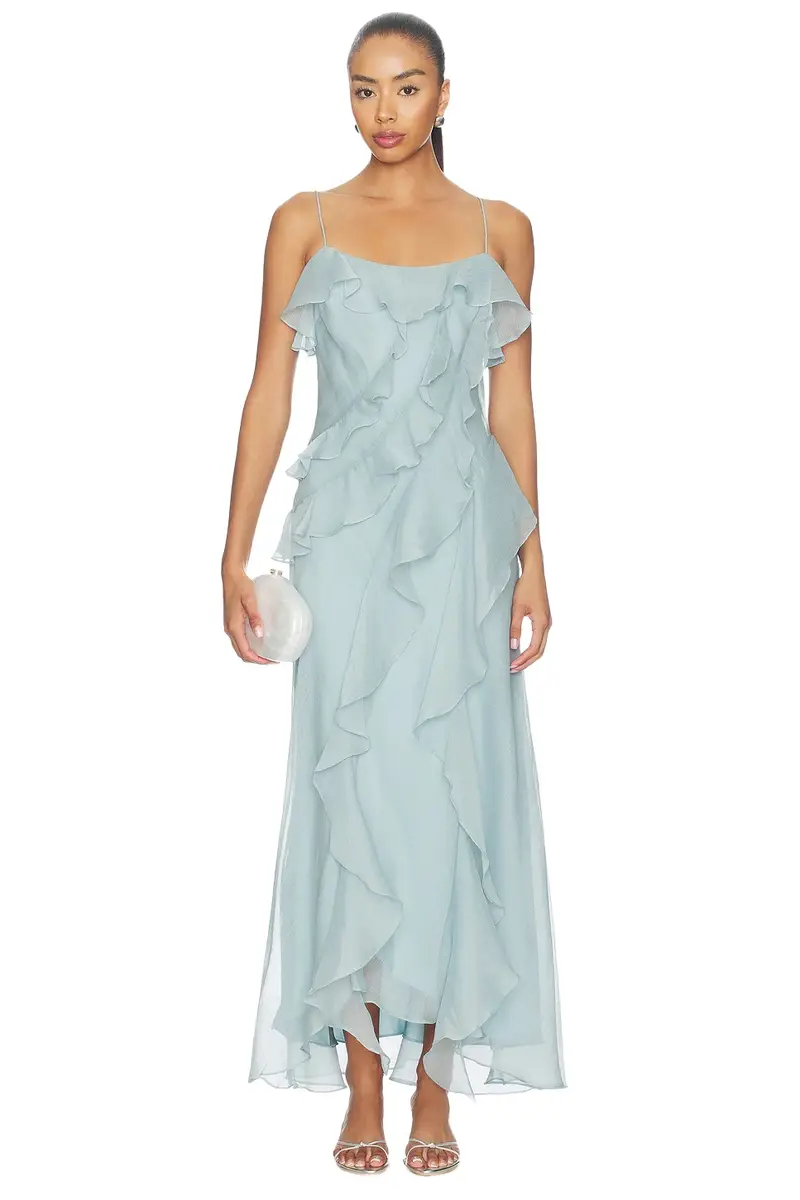 Ruthie Cascade Maxi Dress Ruthie Cascade Maxi Dress