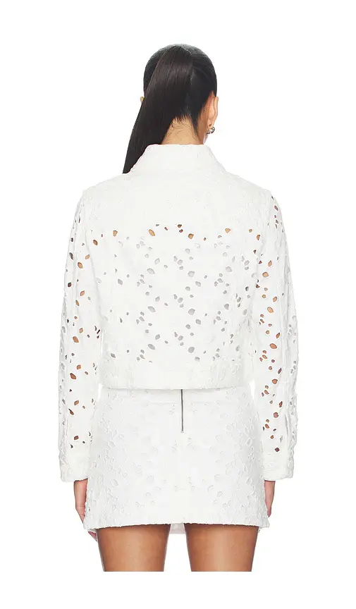 Alice + Olivia Alice + Olivia Chloe Boxy Cropped Jacket | Thumbnail 4 Alice + Olivia Alice + Olivia Chloe Boxy Cropped Jacket | Thumbnail 4