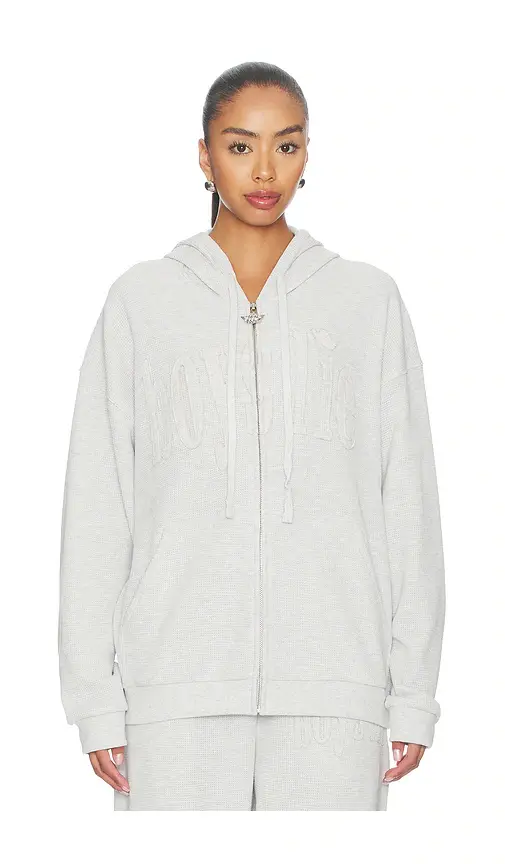 Boys Lie No Grey Area Thermal Harley Zip Up | Thumbnail 2 Boys Lie No Grey Area Thermal Harley Zip Up | Thumbnail 2
