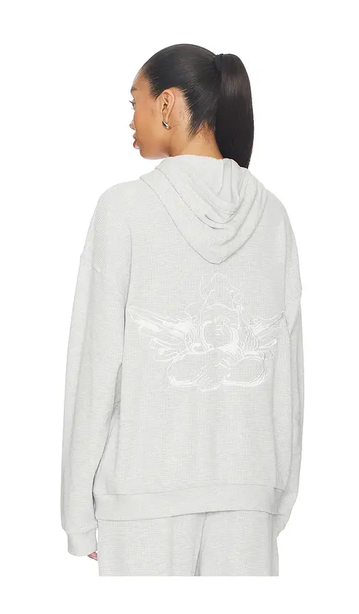Boys Lie No Grey Area Thermal Harley Zip Up | Thumbnail 4 Boys Lie No Grey Area Thermal Harley Zip Up | Thumbnail 4