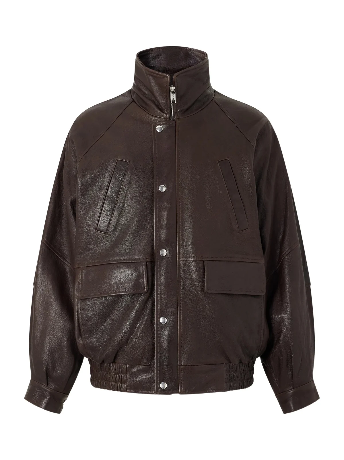 Enfants Riches Déprimés Prince Phillip’s Childhood Panelled Full-Grain Leather Jacket - Men