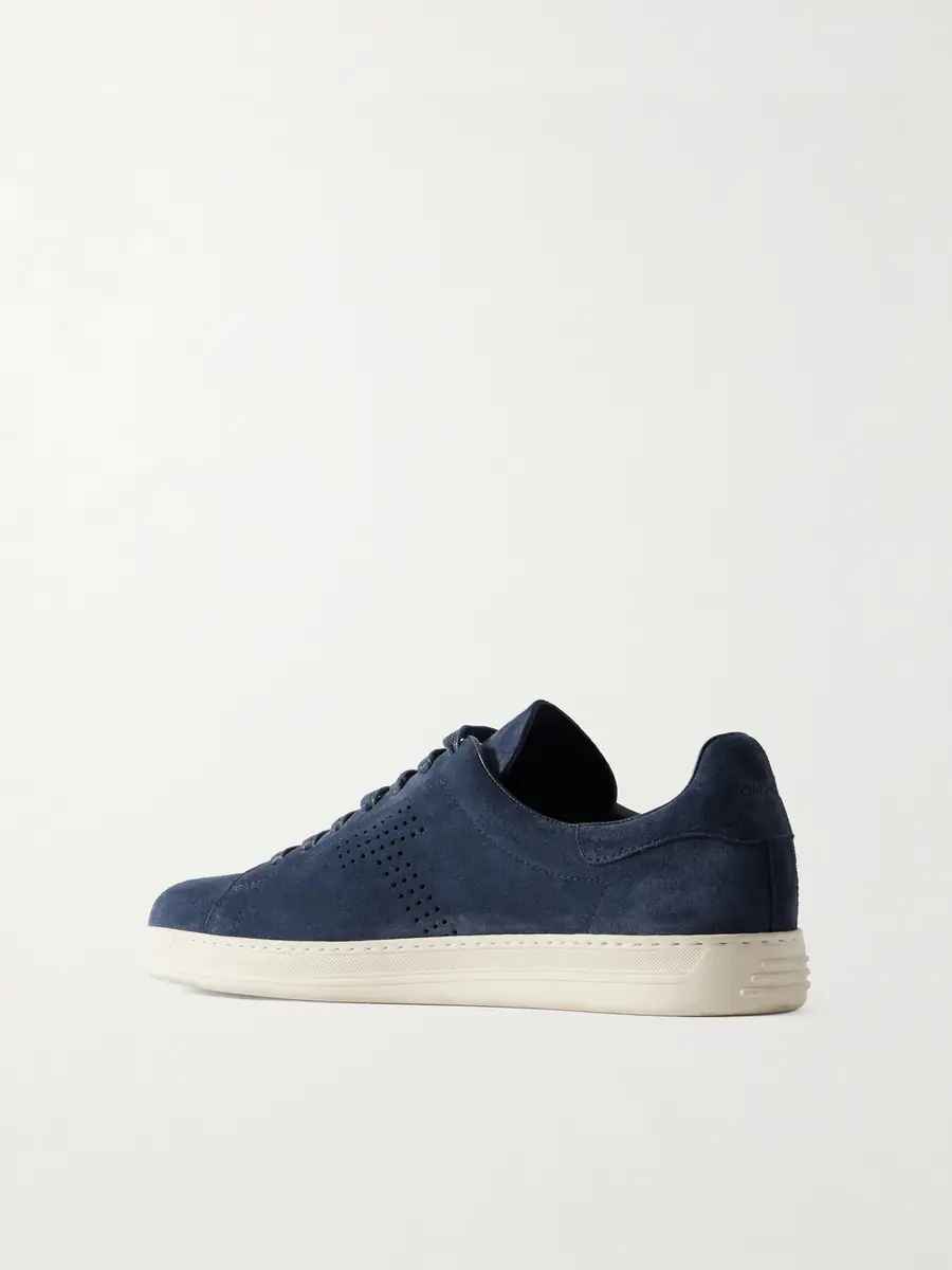 Tom Ford Warwick Perforated Suede Sneakers - Men | Thumbnail 4 Tom Ford Warwick Perforated Suede Sneakers - Men | Thumbnail 4