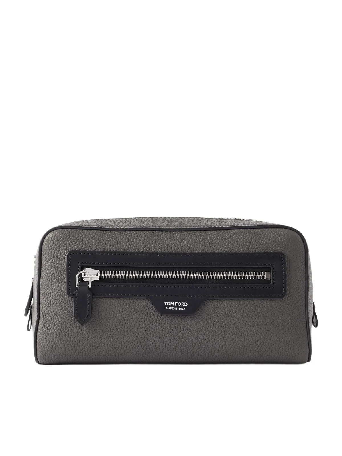 Full-Grain Leather Wash Bag - Men Full-Grain Leather Wash Bag - Men