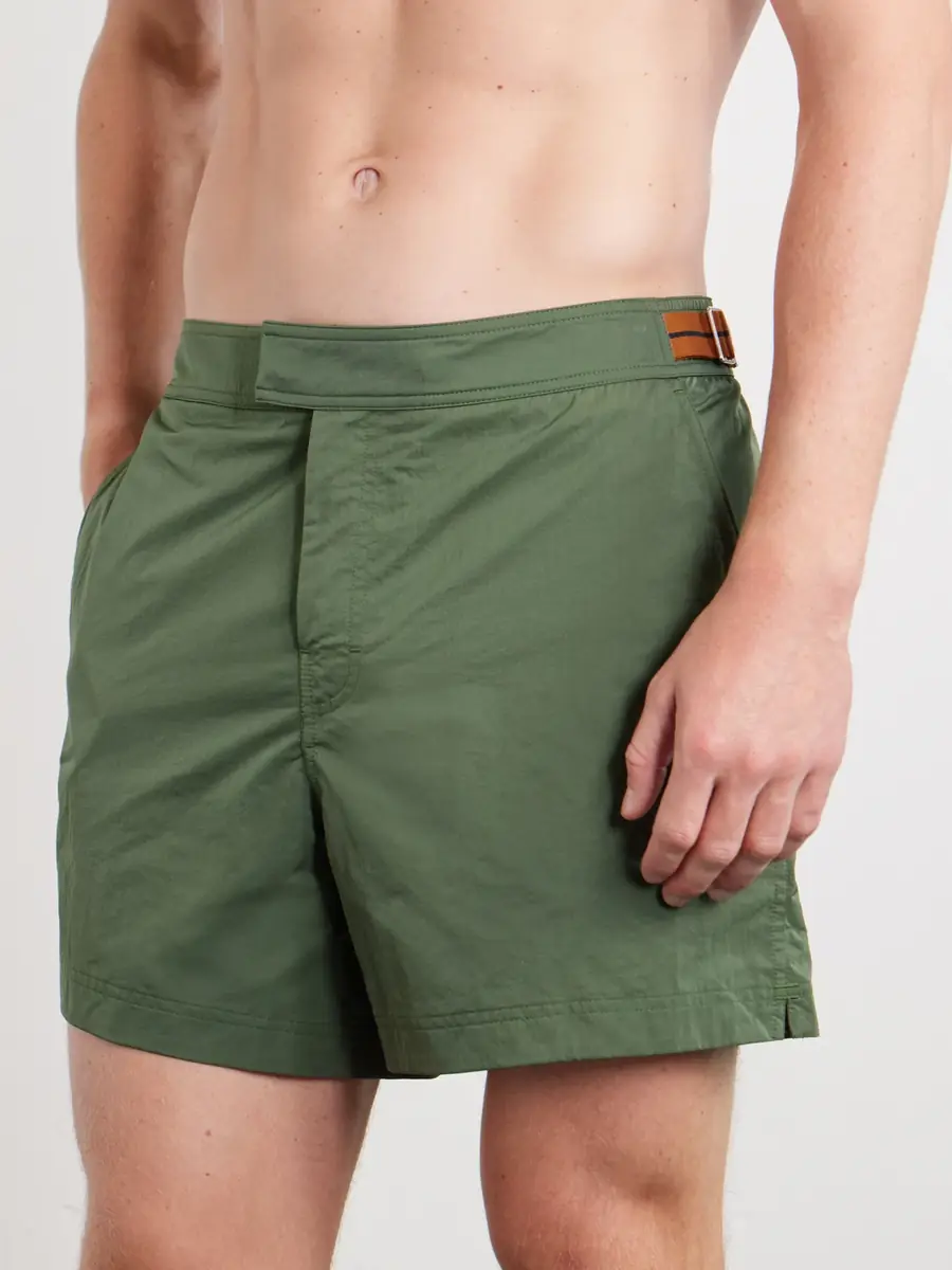 Zegna Rio Straight-Leg Mid-Length Swim Shorts - Men | Thumbnail 2 Zegna Rio Straight-Leg Mid-Length Swim Shorts - Men | Thumbnail 2