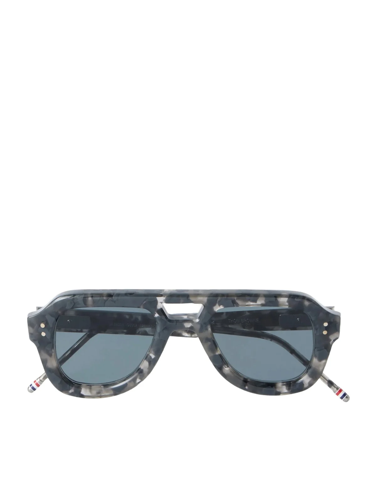 Double-Bridge Aviator-Style Tortoiseshell Acetate Sunglasses - Men Double-Bridge Aviator-Style Tortoiseshell Acetate Sunglasses - Men