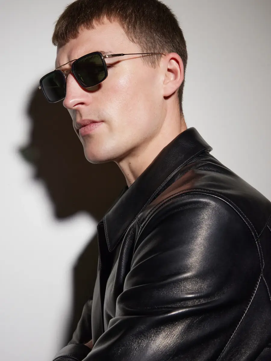 DITA Flight.006 Double-Bridge Aviator-Style Gold-Tone Metal and Acetate Sunglasses - Men | Thumbnail 5 DITA Flight.006 Double-Bridge Aviator-Style Gold-Tone Metal and Acetate Sunglasses - Men | Thumbnail 5