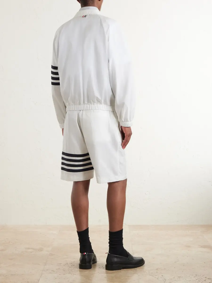 Thom Browne Striped Ripstop Track Jacket - Men | Thumbnail 4