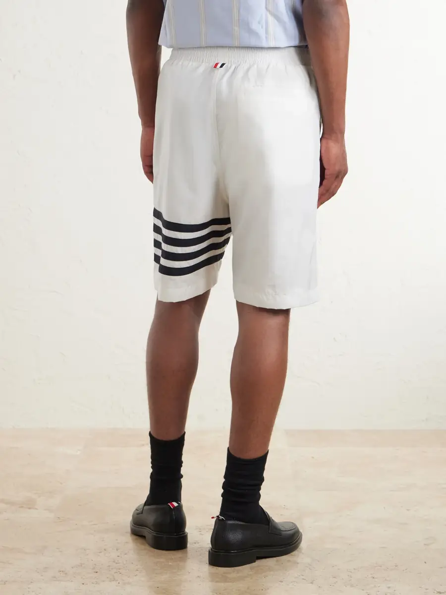 Thom Browne Straight-Leg Striped Shorts - Men | Thumbnail 4 Thom Browne Straight-Leg Striped Shorts - Men | Thumbnail 4