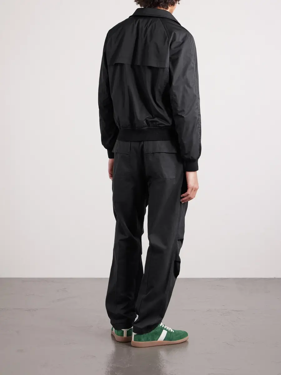 Tom Ford Straight-Leg Cotton-Twill Drawstring Trousers - Men | Thumbnail 4 Tom Ford Straight-Leg Cotton-Twill Drawstring Trousers - Men | Thumbnail 4