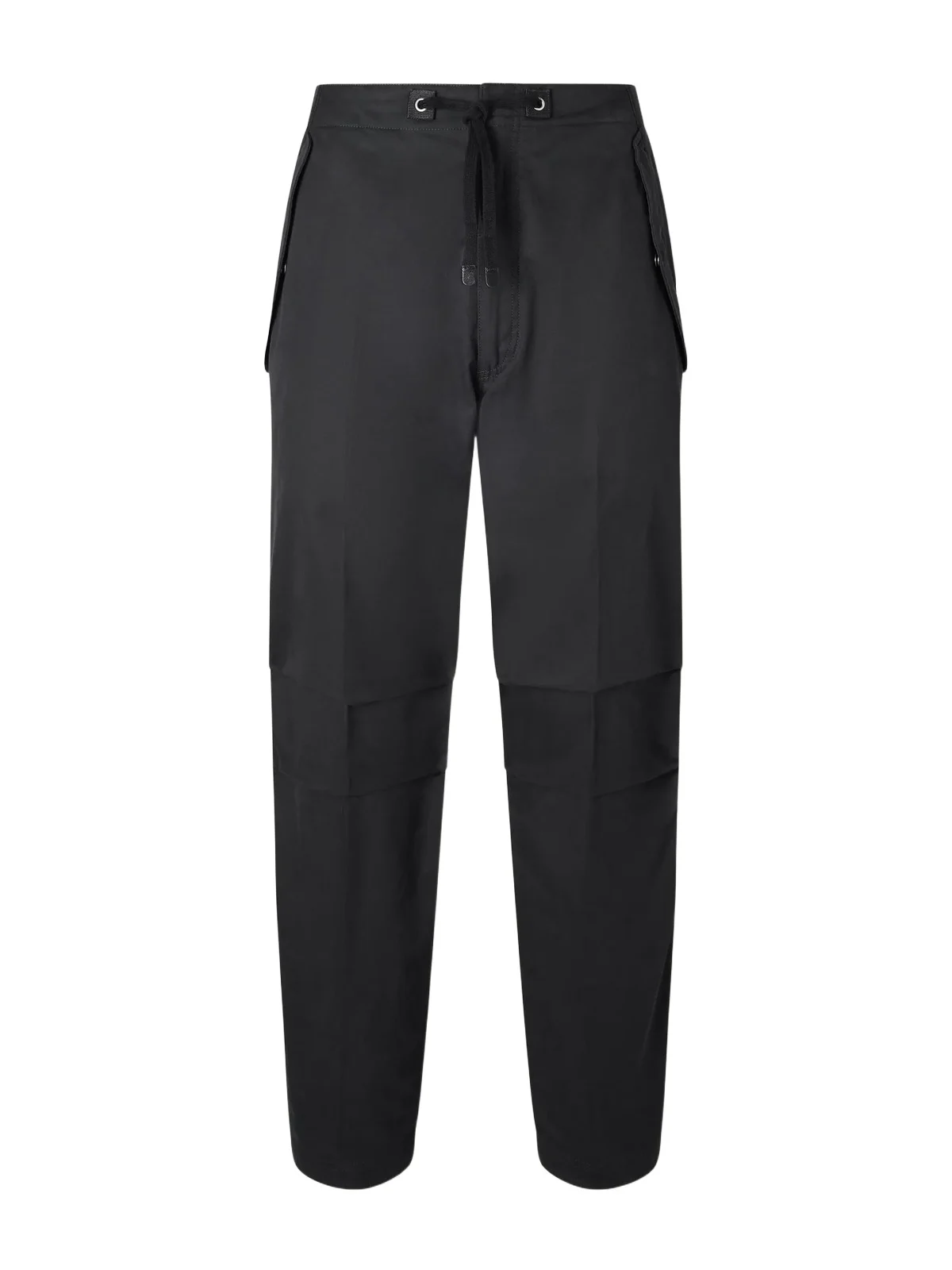 Straight-Leg Cotton-Twill Drawstring Trousers - Men Straight-Leg Cotton-Twill Drawstring Trousers - Men
