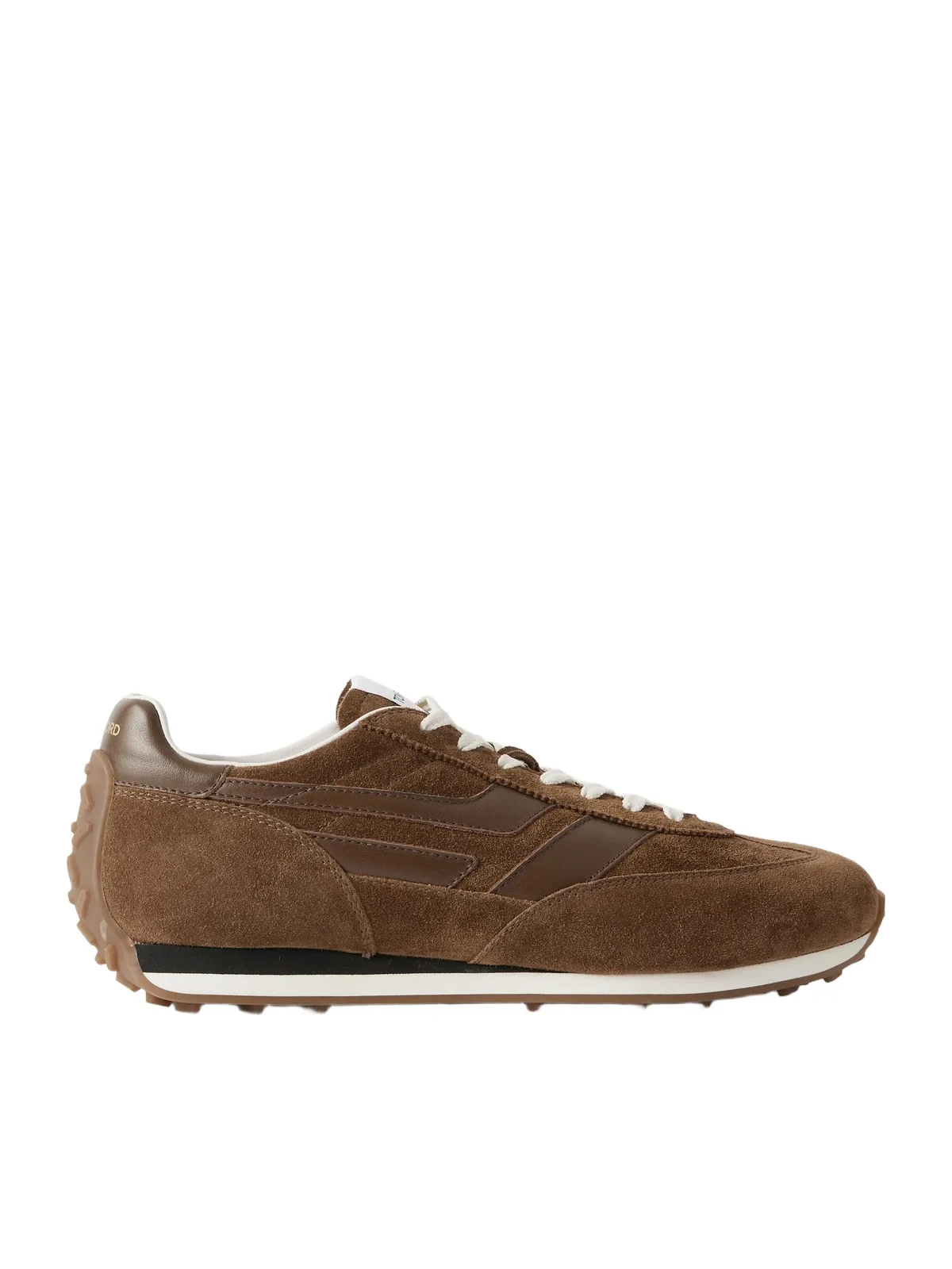 Tom Ford Mick Leather-Trimmed Suede Sneakers - Men