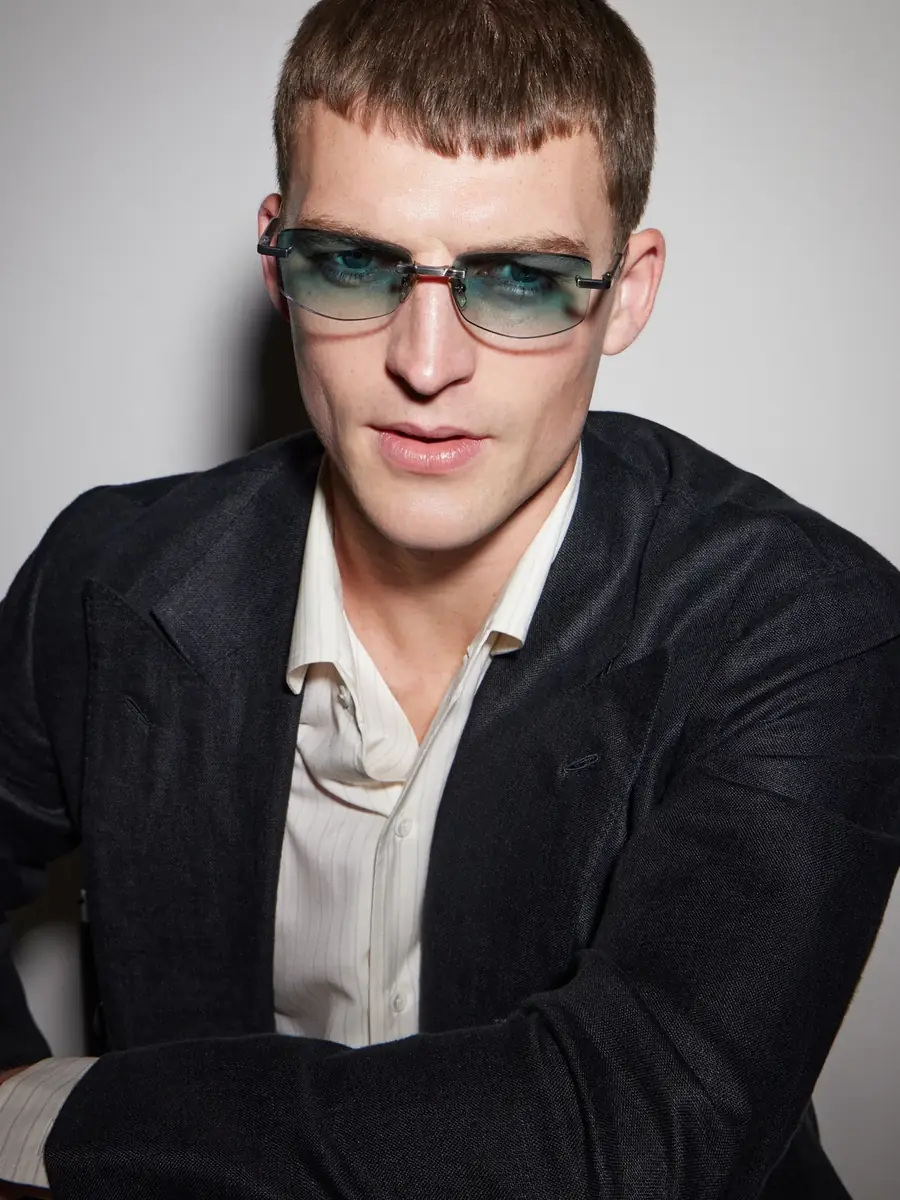 DITA Trysim.75 Square-Frame Gold and Silver-Tone Titanium Sunglasses - Men | Thumbnail 5 DITA Trysim.75 Square-Frame Gold and Silver-Tone Titanium Sunglasses - Men | Thumbnail 5
