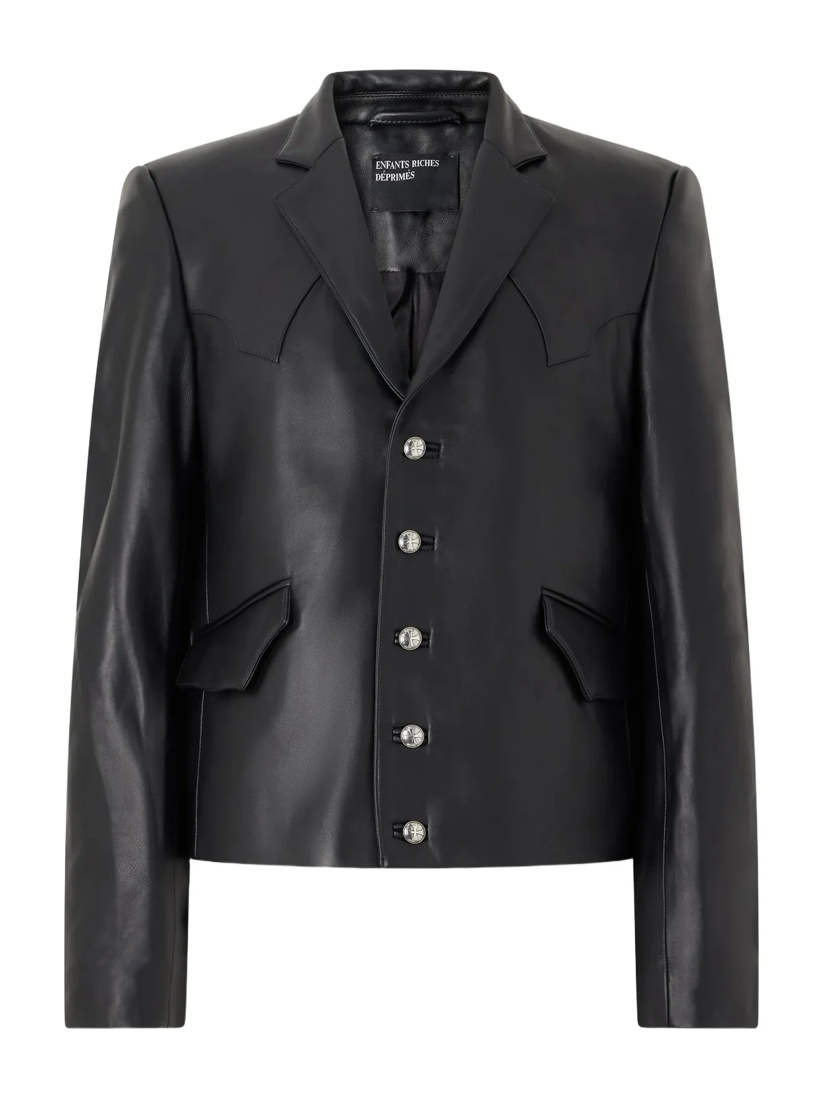 Western Perfect Leather Blazer - Men Western Perfect Leather Blazer - Men