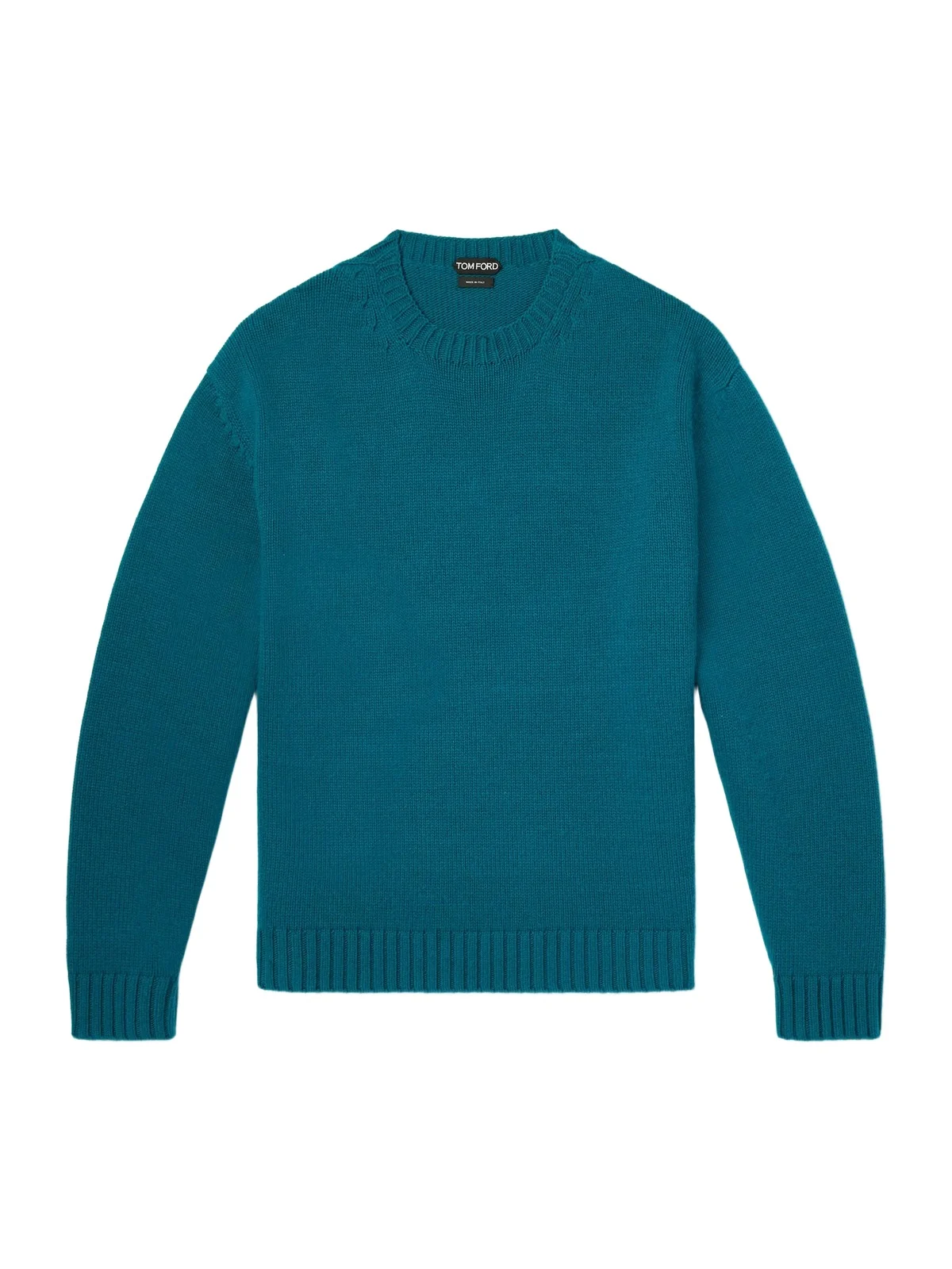 Wool and Cashmere-Blend Sweater - Men Wool and Cashmere-Blend Sweater - Men