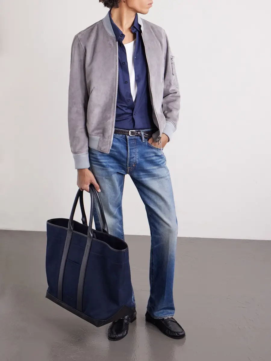 Tom Ford Silk and Cotton-Blend Shirt - Men | Thumbnail 2 Tom Ford Silk and Cotton-Blend Shirt - Men | Thumbnail 2