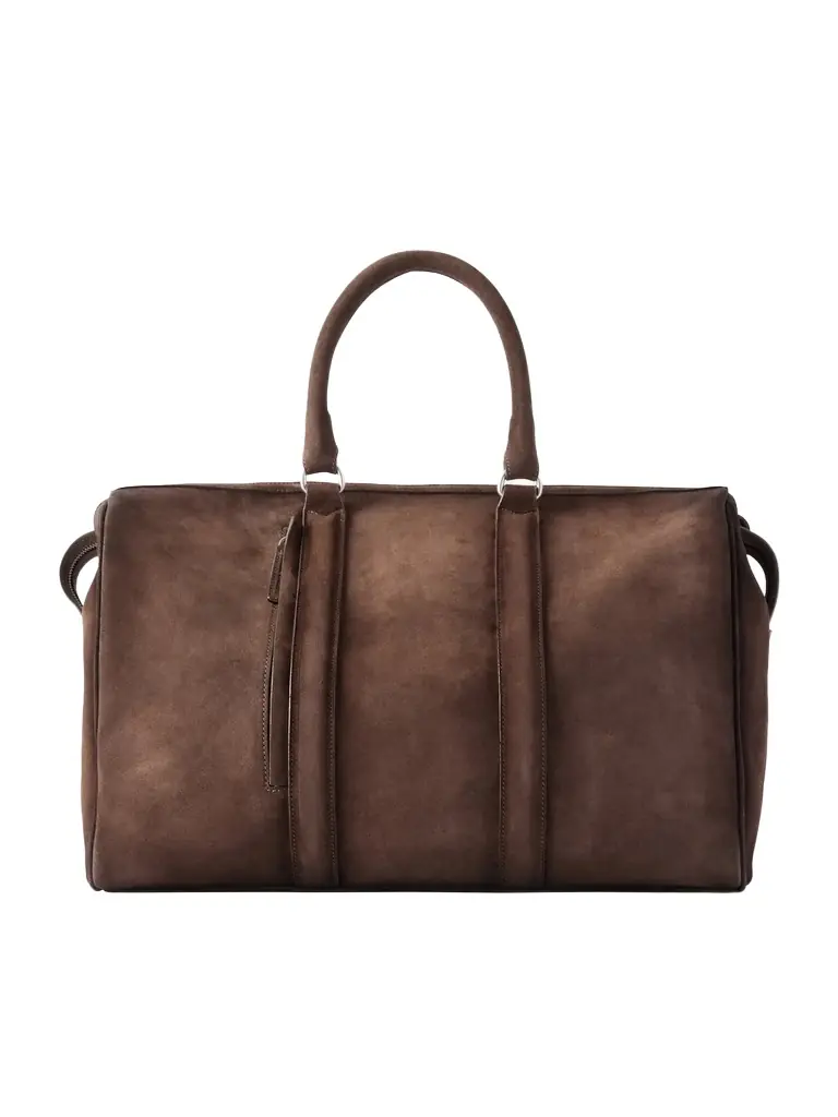 Quentin 009 Suede Weekend Bag - Men Quentin 009 Suede Weekend Bag - Men