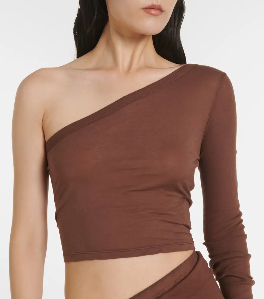 Rick Owens Ziggy cotton jersey top | Thumbnail 2