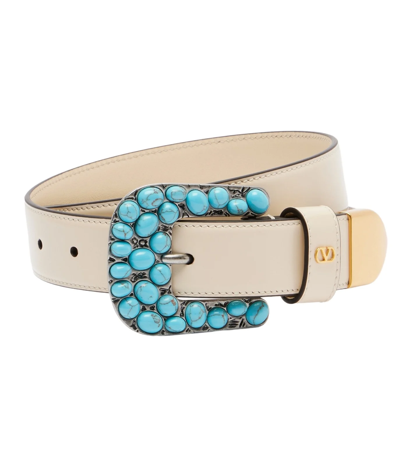 VLogo Signature 30 leather belt