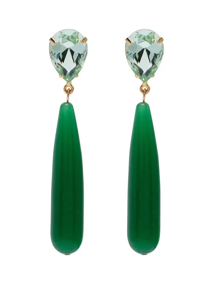 Caroline embellished drop earrings Caroline embellished drop earrings